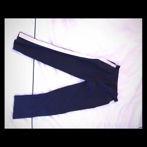 Jcrew navy and white pants